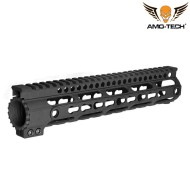 Handguard MI Style 10.5" BLACK Keymod Amo-tech® (amt-r037-bkwo) Handguard MI Style 10.5" BLACK Keymod Amo-tech® (amt-r037-bkwo)