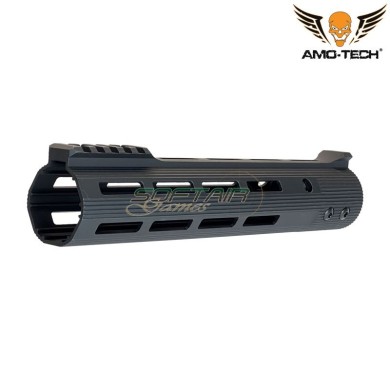 Handguard V2 ALG D. Style 10" BLACK LC Amo-tech® (amt-r080-bkwo)