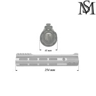 Handguard V2 ALG D. Style 10" BLACK LC MilSim Series (ms-r080-bk) Handguard V2 ALG D. Style 10" BLACK LC MilSim Series (ms-r080-bk)