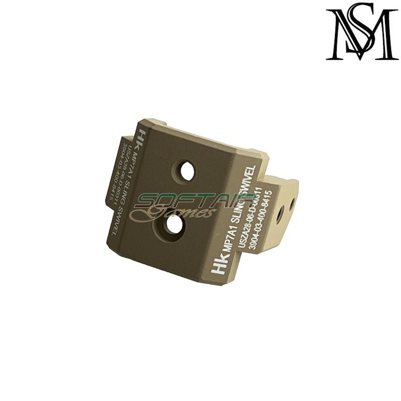 MP7 Back Sling Ring DARK EARTH Milsim Series (ms-b020-de) MP7 Back Sling Ring DARK EARTH Milsim Series (ms-b020-de)