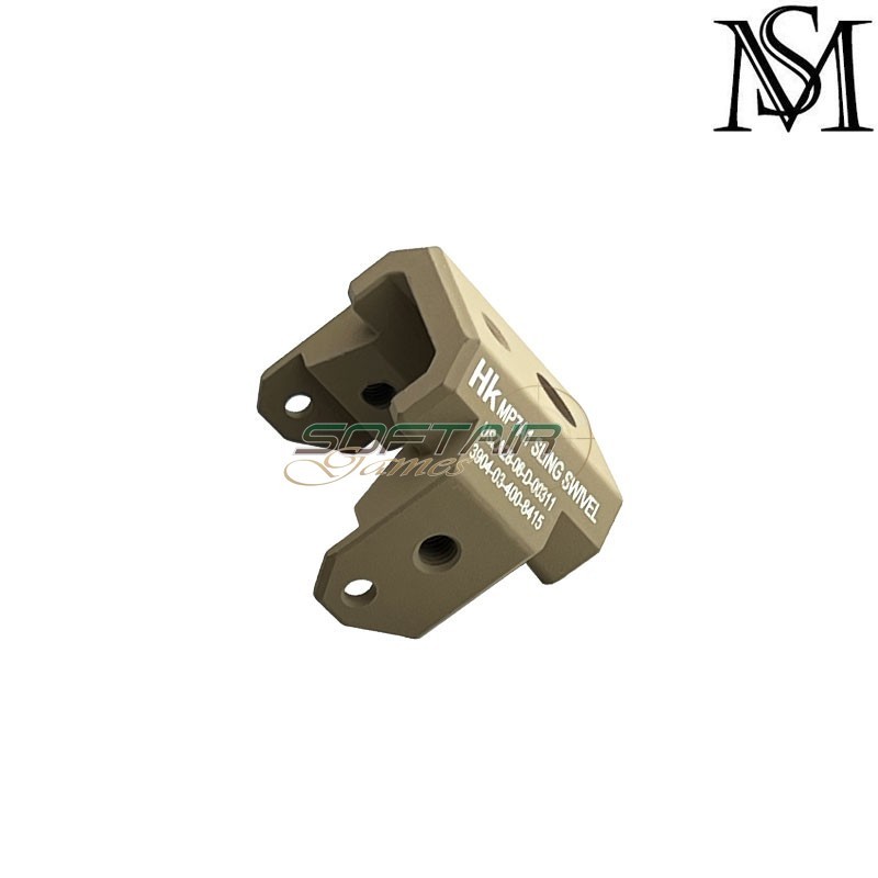 Attacco Cinghia MP7 DARK EARTH posteriore Milsim Series (ms-b020-de)