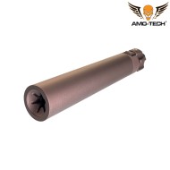 MP7 silencer with flash hider 12mm CW FDE Amo-tech® (amt-s006-cb) MP7 silencer with flash hider 12mm CW FDE Amo-tech® (amt-s006-cb)
