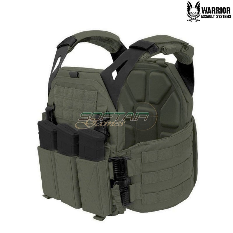 LPC Low Profile Carrier V1 Solid Sides DFP TEMP 5.56 RANGER GREEN Warrior Assault Systems (w-eo-lpc-v1-dfp-temp-rg)