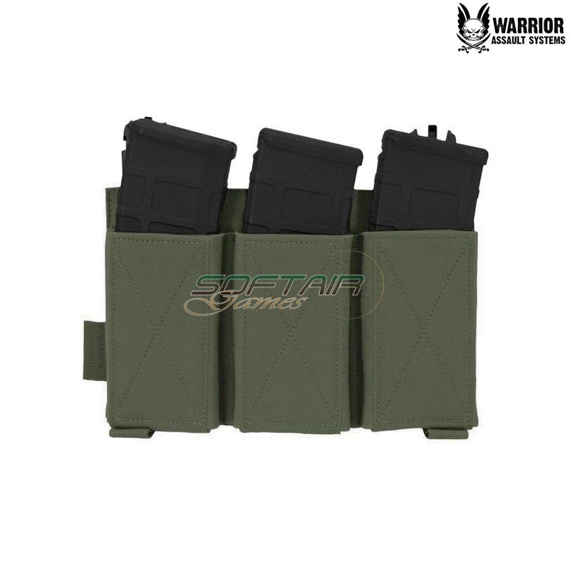 LPC Low Profile Carrier V1 Solid Sides DFP TEMP 5.56 RANGER GREEN Warrior Assault Systems (w-eo-lpc-v1-dfp-temp-rg)