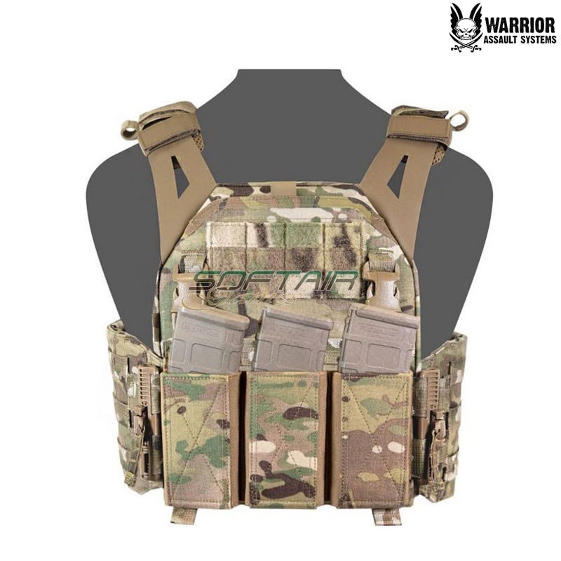 LPC Low Profile Carrier V1 Solid Sides DFP TEMP 5.56 MULTICAM Warrior Assault Systems (w-eo-lpc-v1-dfp-temp-mc)