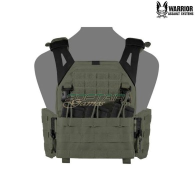LPC Low Profile Carrier V1 Solid Sides DFP TMOP 5.56 RANGER GREEN Warrior Assault Systems (w-eo-lpc-v1-dfp-tmop-rg)