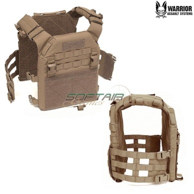 Recon Plate Carrier con Pathfinder Chest Rig COYOTE TAN Warrior Assault Systems (w-eo-rpc-pcr-ct)