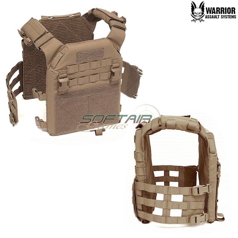 Recon Plate Carrier con Pathfinder Chest Rig COYOTE TAN Warrior Assault Systems (w-eo-rpc-pcr-ct)