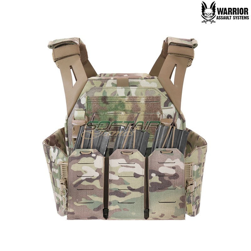 Laser Cut LPC V1 detachable triple bungee 5.56 MULTICAM® Warrior Assault Systems (w-lc-lpc-v1-dfp-tb-556-mc)