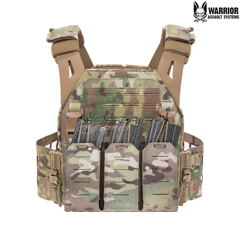 Laser Cut LPC V2 detachable triple bungee 5.56 MULTICAM® Warrior Assault Systems (w-lc-lpc-v2-dfp-tb-556-mc)
