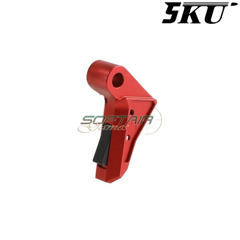 CNC Trigger Type 488 Tactical RED-BLACK for Glock Marui / WE 5KU (5ku-gb-488-r) CNC Trigger Type 488 Tactical RED-BLACK for Glock Marui / WE 5KU (5ku-gb-488-r)