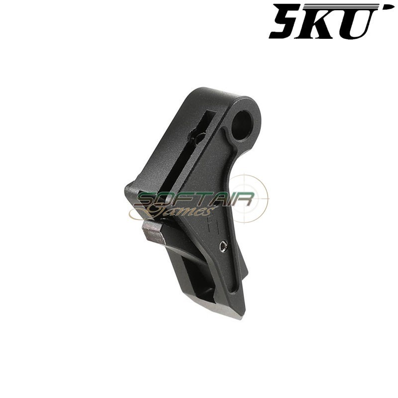 CNC Trigger Type 488 Tactical SILVER-BLACK for Glock Marui / WE 5KU (5ku-gb-488-s) CNC Trigger Type 488 Tactical SILVER-BLACK for Glock Marui / WE 5KU (5ku-gb-488-s)