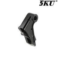 CNC Trigger Type 488 Tactical SILVER-BLACK for Glock Marui / WE 5KU (5ku-gb-488-s) CNC Trigger Type 488 Tactical SILVER-BLACK for Glock Marui / WE 5KU (5ku-gb-488-s)