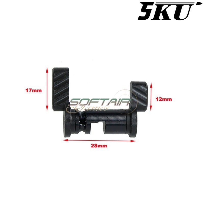 Selector Ambidextrous BAD Style for MWS M4 GBB 5KU (5ku-mws-18)