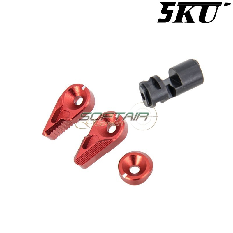 Selettore Flip Switch RED per MWS M4 GBB 5KU (5ku-mws-19-r)
