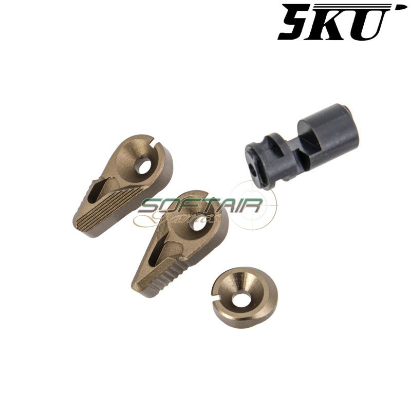 Flip Switch Selector FDE for MWS M4 GBB 5KU (5ku-mws-19-fde)