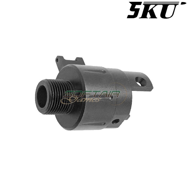 Silencer Adapter Kit BLACK for AAP-01 pistol 5KU (5ku-abaap-006-bk)