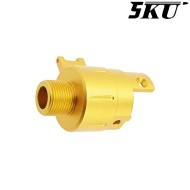 Silencer Adapter Kit GOLD for AAP-01 pistol 5KU (5ku-abaap-006-gd)