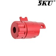 Silencer Adapter Kit RED for AAP-01 pistol 5KU (5ku-abaap-006-rd)