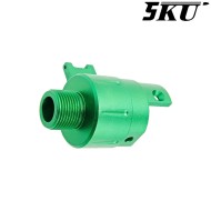 Kit adattatore silenziatore GREEN per pistola AAP-01 5KU (5ku-abaap-006-gn)