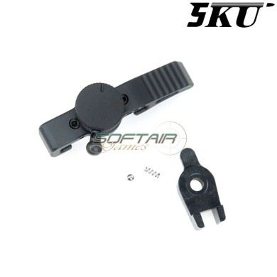 Leva armamento e selettore BLACK Type 2 per pistola AAP-01 5KU (5ku-abaap-012-bk)