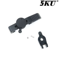 Selector switch charge handle BLACK Type 2 for AAP-01 pistol 5KU (5ku-abaap-012-bk)