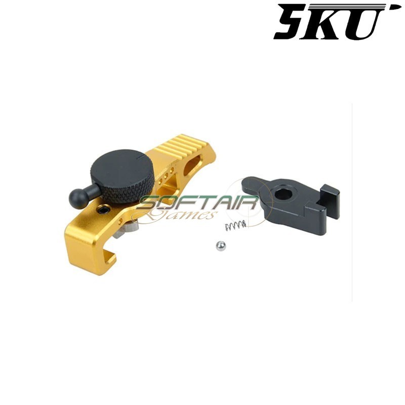Selector switch charge handle GOLD Type 2 for AAP-01 pistol 5KU (5ku-abaap-012-gd) Selector switch charge handle GOLD Type 2 for AAP-01 pistol 5KU (5ku-abaap-012-gd)