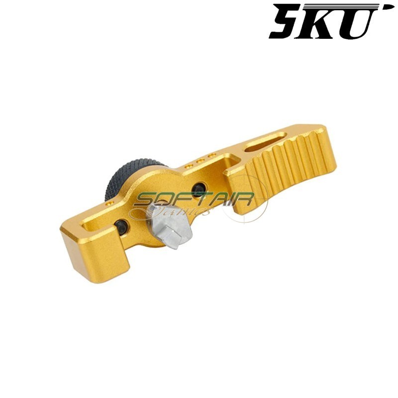 Selector switch charge handle GOLD Type 2 for AAP-01 pistol 5KU (5ku-abaap-012-gd) Selector switch charge handle GOLD Type 2 for AAP-01 pistol 5KU (5ku-abaap-012-gd)