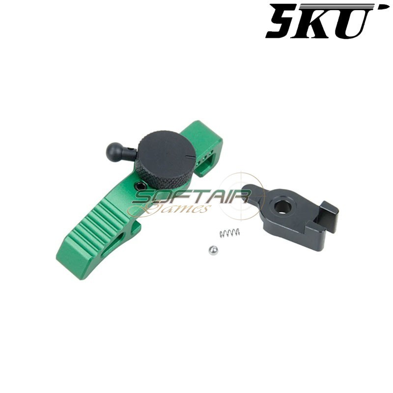 Selector switch charge handle GREEN Type 2 for AAP-01 pistol 5KU (5ku-abaap-012-gn) Selector switch charge handle GREEN Type 2 for AAP-01 pistol 5KU (5ku-abaap-012-gn)