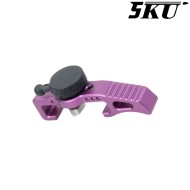 Leva armamento e selettore PURPLE Type 2 per pistola AAP-01 5KU (5ku-abaap-012-pu) Leva armamento e selettore PURPLE Type 2 per pistola AAP-01 5KU (5ku-abaap-012-pu)