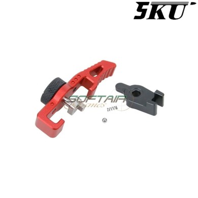 Selector switch charge handle RED Type 2 for AAP-01 pistol 5KU (5ku-abaap-012-rd)