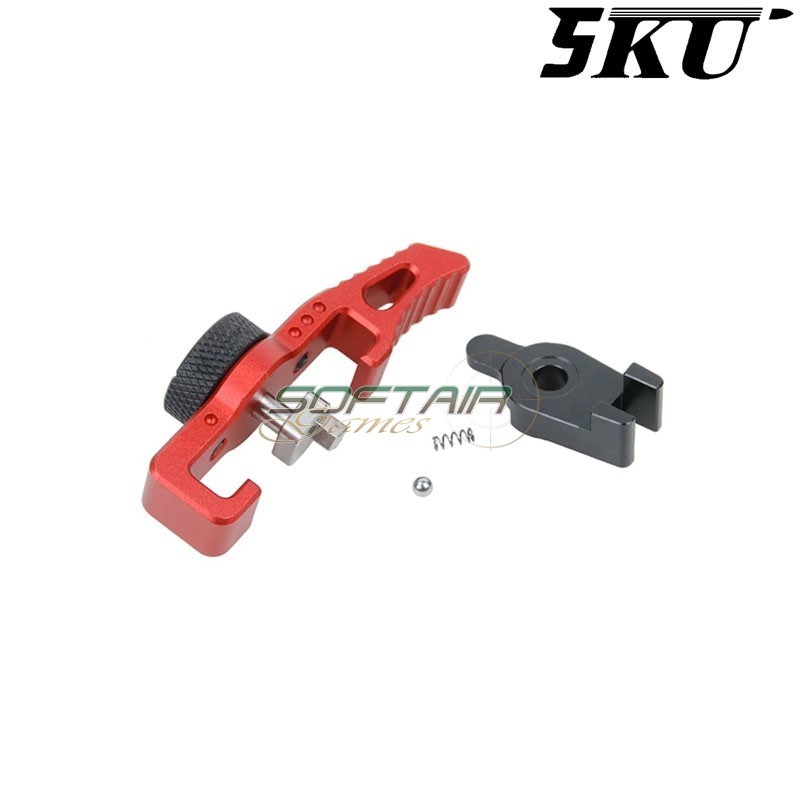 Selector switch charge handle RED Type 2 for AAP-01 pistol 5KU (5ku-abaap-012-rd) Selector switch charge handle RED Type 2 for AAP-01 pistol 5KU (5ku-abaap-012-rd)