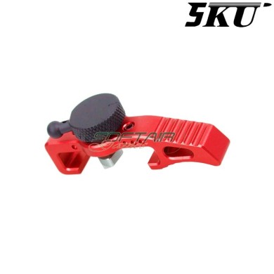 Selector switch charge handle RED Type 2 for AAP-01 pistol 5KU (5ku-abaap-012-rd)