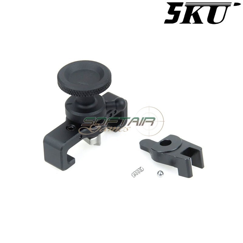 Selector switch charge handle BLACK Type 1 for AAP-01 pistol 5KU (5ku-abaap-013-bk)