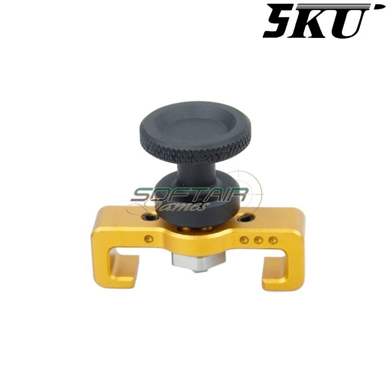 Selector switch charge handle GOLD Type 1 for AAP-01 pistol 5KU (5ku-abaap-013-gd) Selector switch charge handle GOLD Type 1 for AAP-01 pistol 5KU (5ku-abaap-013-gd)