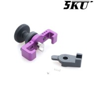Selector switch charge handle PURPLE Type 1 for AAP-01 pistol 5KU (5ku-abaap-013-pu) Selector switch charge handle PURPLE Type 1 for AAP-01 pistol 5KU (5ku-abaap-013-pu)
