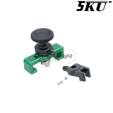 Selector switch charge handle GREEN Type 1 for AAP-01 pistol 5KU (5ku-abaap-013-gn)