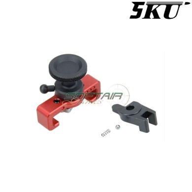 Selector switch charge handle RED Type 1 for AAP-01 pistol 5KU (5ku-abaap-013-rd)