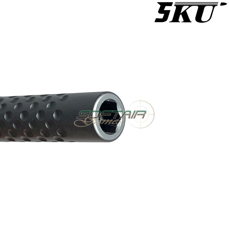 Canna esterna ZEV Style TITANIUM GREY per pistola G19x / G45 5KU (5ku-gbefg003-tg)