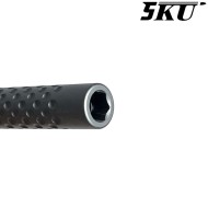 Outer barrel ZEV Style TITANIUM GREY for pistol G19x / G45 5KU (5ku-gbefg003-tg)