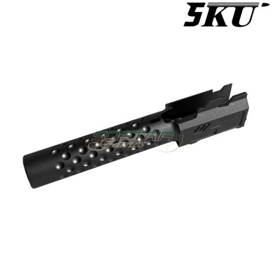 Canna esterna ZEV Style BLACK per pistola G19x / G45 5KU (5ku-gbefg003-bk)