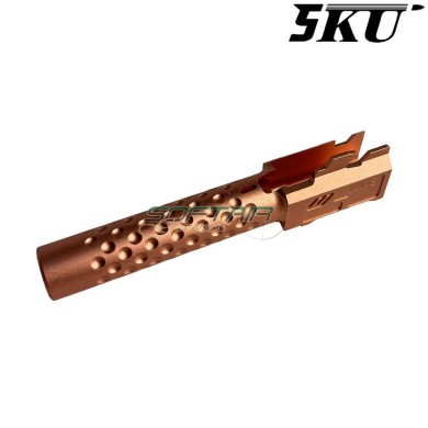 Canna esterna ZEV Style GOLD per pistola G19x / G45 5KU (5ku-gbefg003-g)