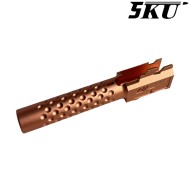 Canna esterna ZEV Style GOLD per pistola G19x / G45 5KU (5ku-gbefg003-g)