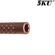 Outer barrel ZEV Style GOLD for pistol G19x / G45 5KU (5ku-gbefg003-g)