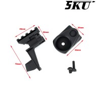 Adattatore 1913 & Buffer Tube per Marui AKM GBB 5KU (5ku-gbtmak003-bk) Adattatore 1913 & Buffer Tube per Marui AKM GBB 5KU (5ku-gbtmak003-bk)