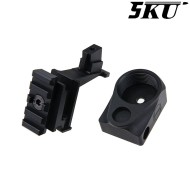 Adattatore 1913 & Buffer Tube per Marui AKM GBB 5KU (5ku-gbtmak003-bk) Adattatore 1913 & Buffer Tube per Marui AKM GBB 5KU (5ku-gbtmak003-bk)