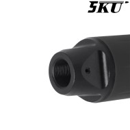 Flash hider SLR Style TITANIUM 14mm CCW 5KU (5ku-slr-01-ti)