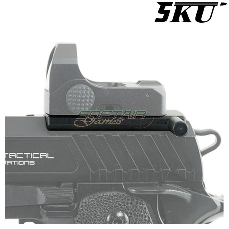 Mount RMR / Docter with Cocking Handle for JW3 R601 5KU (5ku-gb-538-bk)