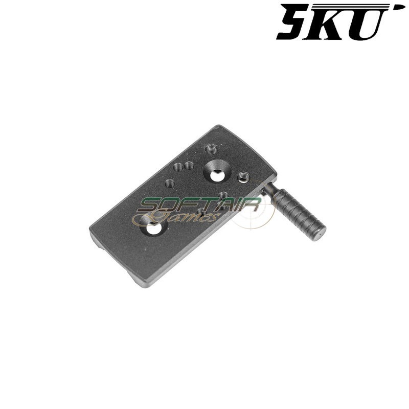 Mount RMR / Docter con leva di armamento per JW3 R601 5KU (5ku-gb-538-bk)