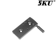 Mount RMR / Docter con leva di armamento per JW3 R601 5KU (5ku-gb-538-bk)